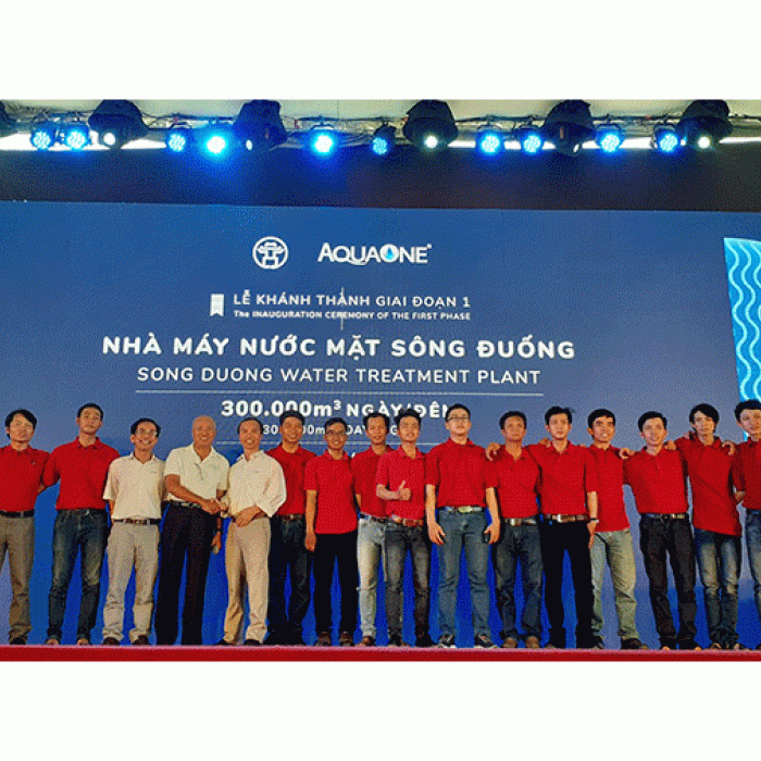 Khánh thành giai đoạn 1 Nhà máy Nước mặt sông Đuống