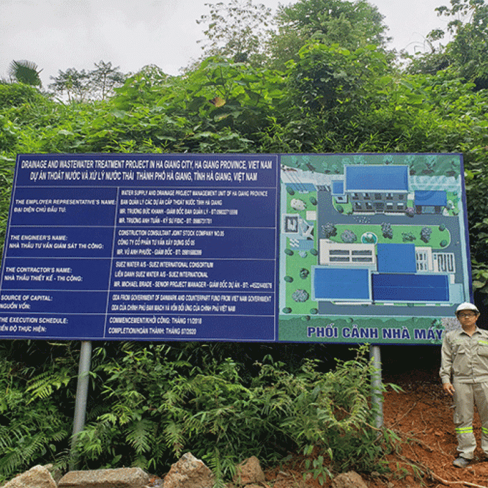 Ha Giang waste water treatment plant