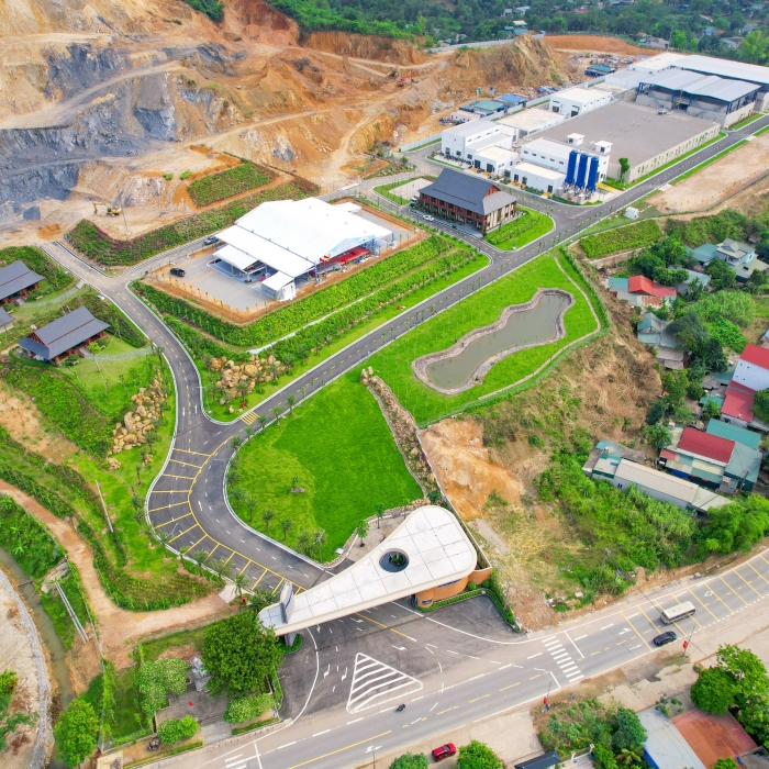 Tổng thể nhà máy xử lý nước sạch Xuân Mai (Tỉnh Phú Thọ)